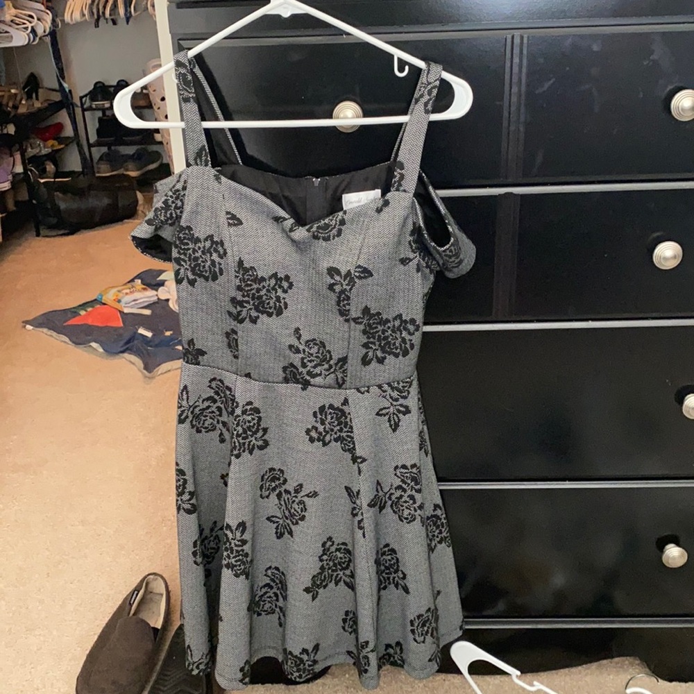 Gray dress